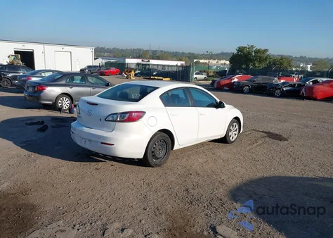 2013 Mazda Mazda3 I Sv из США, поврежденный, VIN JM1BL1TG0D1732935